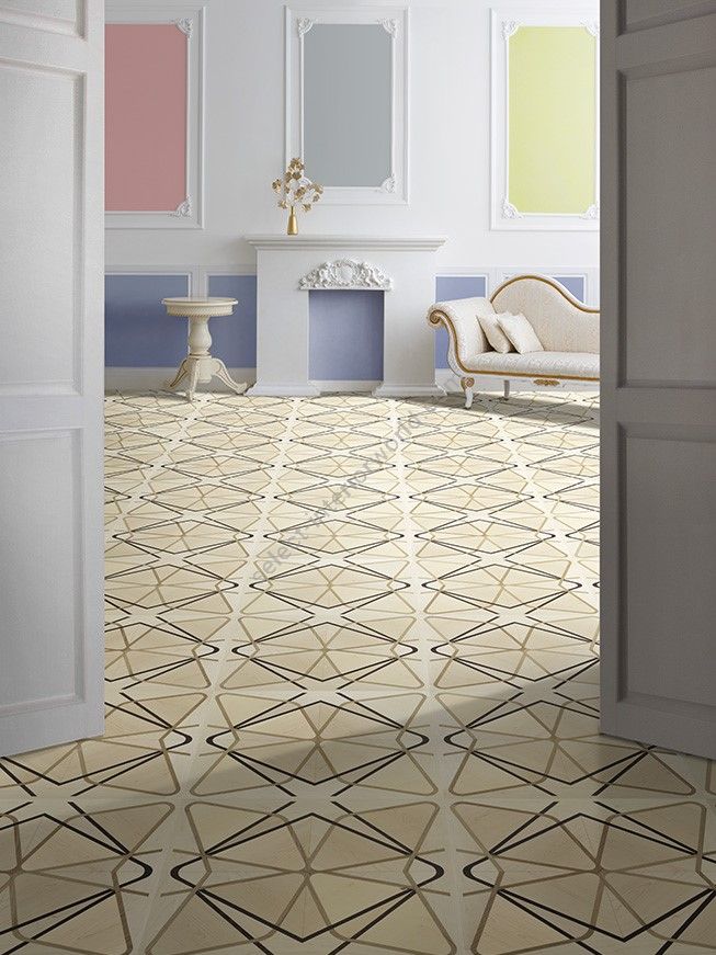 Berti / Square Space Marquetry / Pattern floor Paris