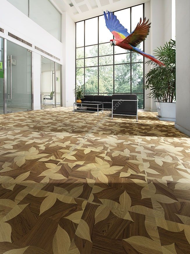 Berti / Square Space Marquetry / Pattern floor Santiago