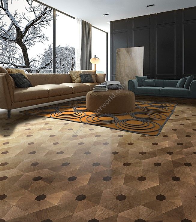 Berti / Square Space Marquetry / Pattern floor Venier