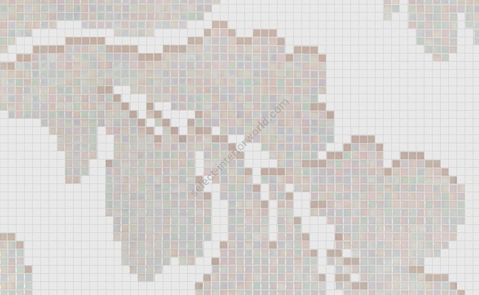 Bisazza / Mosaico - Decorations / Ardassa Ivory (Flora)