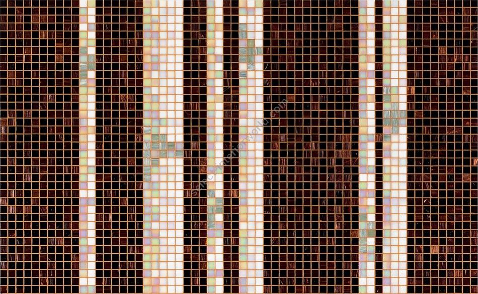 Bisazza / Mosaico - Decorations / Bamboo Black (Modern)