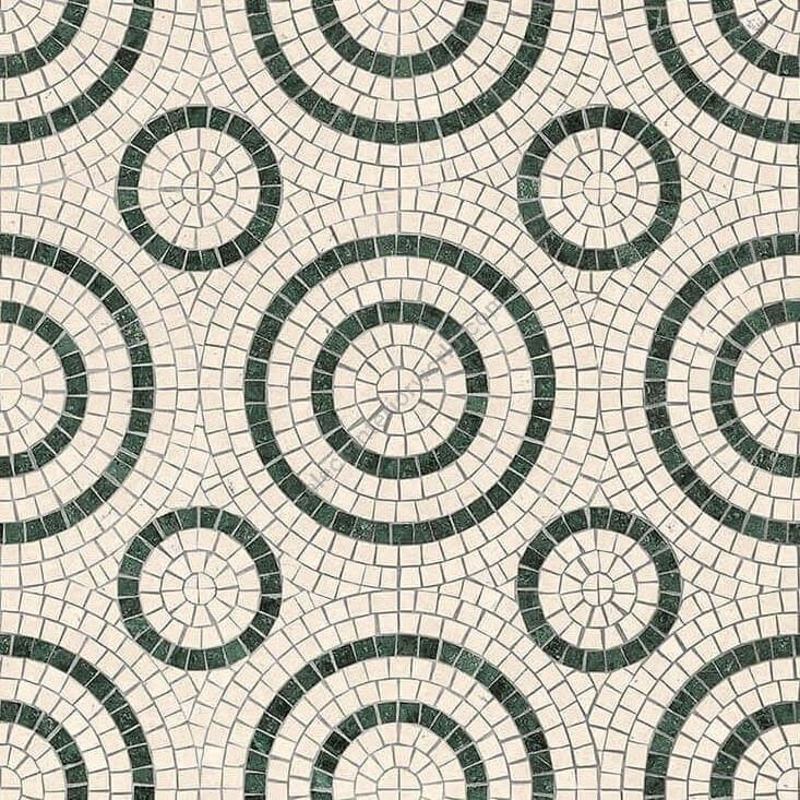 Bisazza / Marmosaico - Decorations / Belgioioso Crema