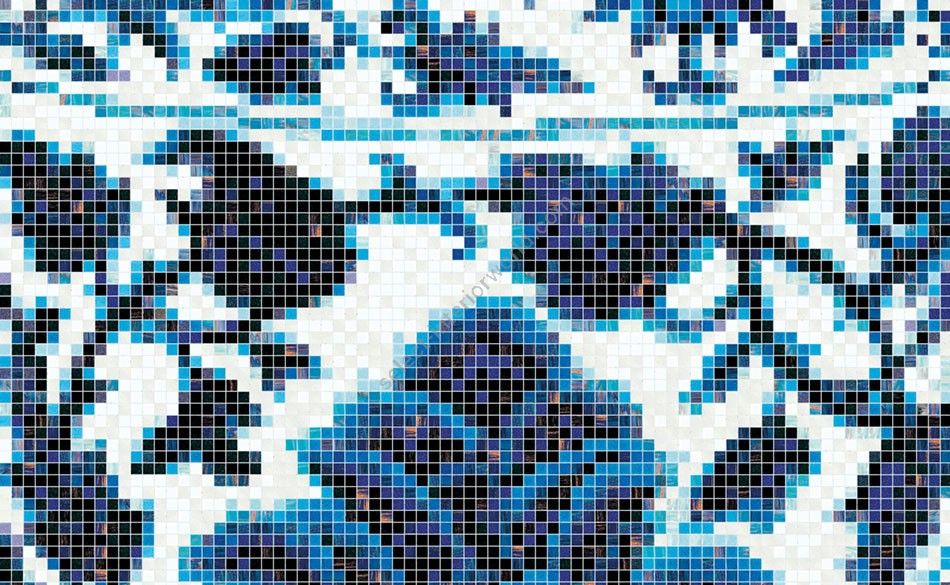 Bisazza / Mosaico - Decorations / Blue Vases (Timeless)