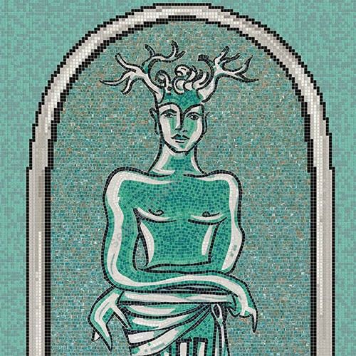 Bisazza / Mosaico - Decorations / Cerf Vert (Timeless)