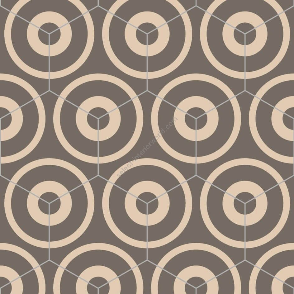 Bisazza / Cementiles / Concentric Tortora
