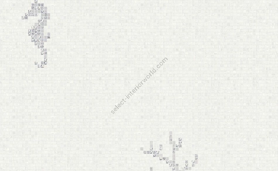 Bisazza / Mosaico - Decorations / Corals & Seahorses White (Luxe)