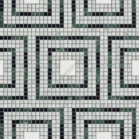 Bisazza / Marmosaico - Decorations / Eltham White