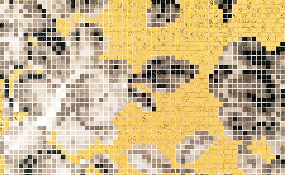 Bisazza / Mosaico - Decorations / Hanami Oro (Flora)