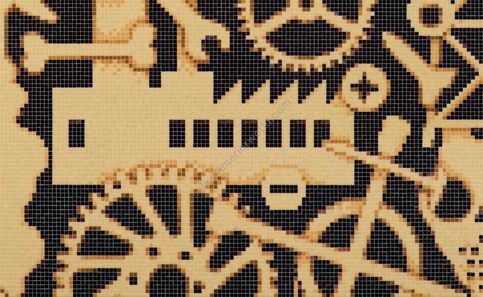 Bisazza / Mosaico - Decorations / Industry Amber (Modern)