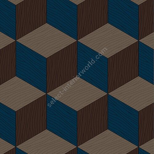 Bisazza / Wood - Decorations / New Escalier Bleu