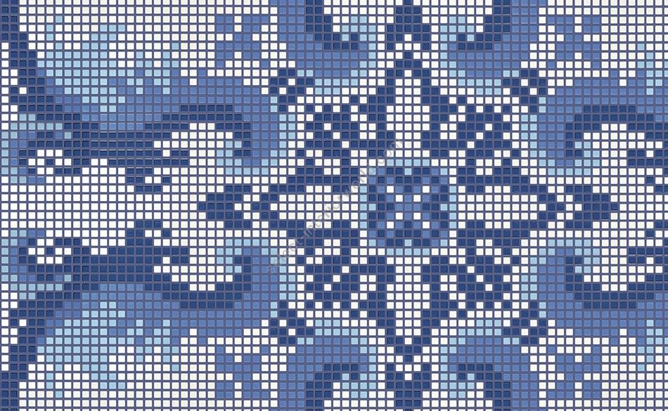 Bisazza / Mosaico - Decorations / Olimpia Blue (Flooring)