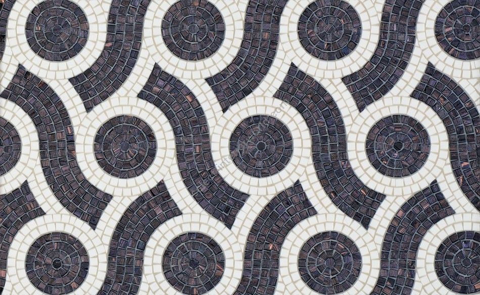 Bisazza / Mosaico - Decorations / Plait Black (Modern)