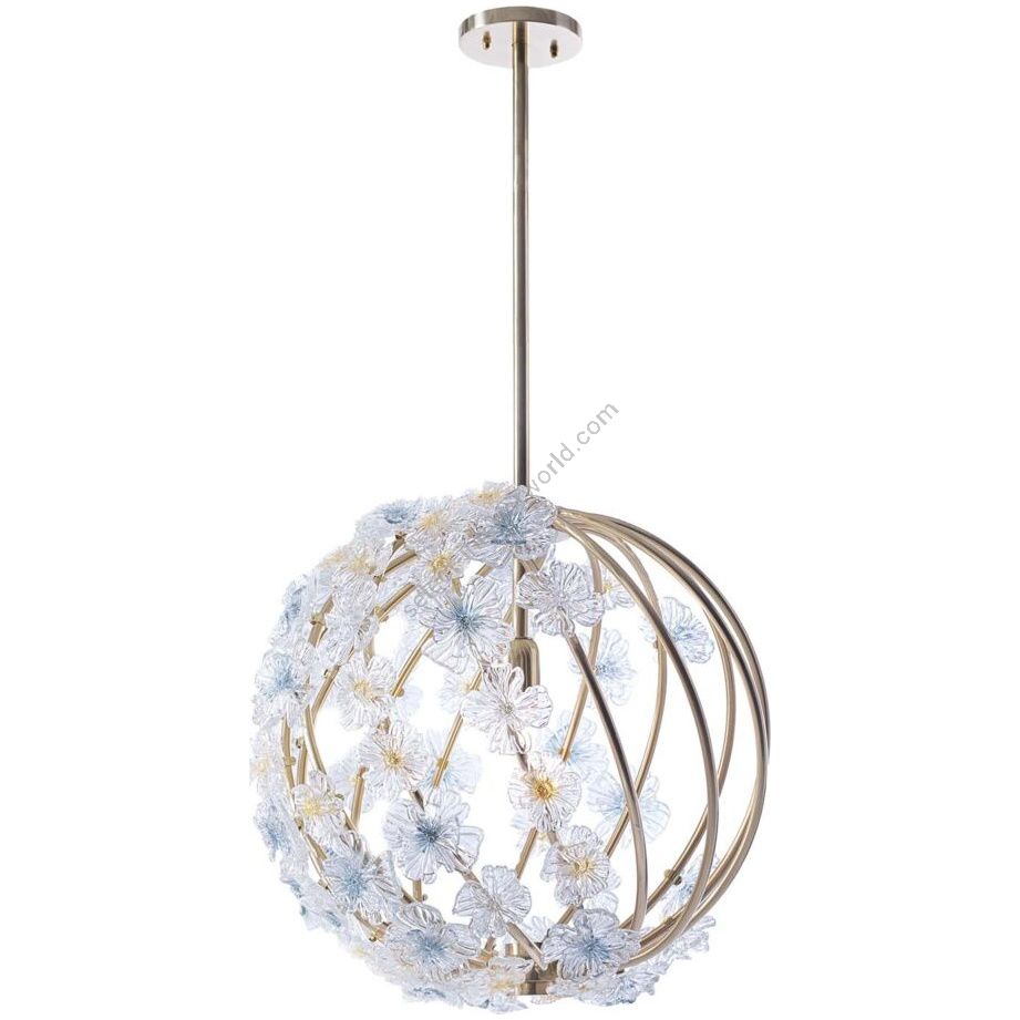 Badari / Chandeliers / Blooming Medium B4-BL-BR-CR-M