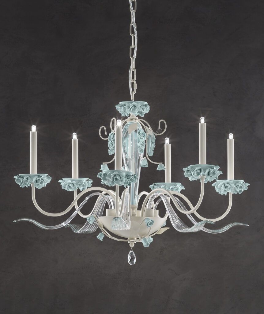 Euroluce Lampadari / Chandeliers / Bora L6 Tiffany