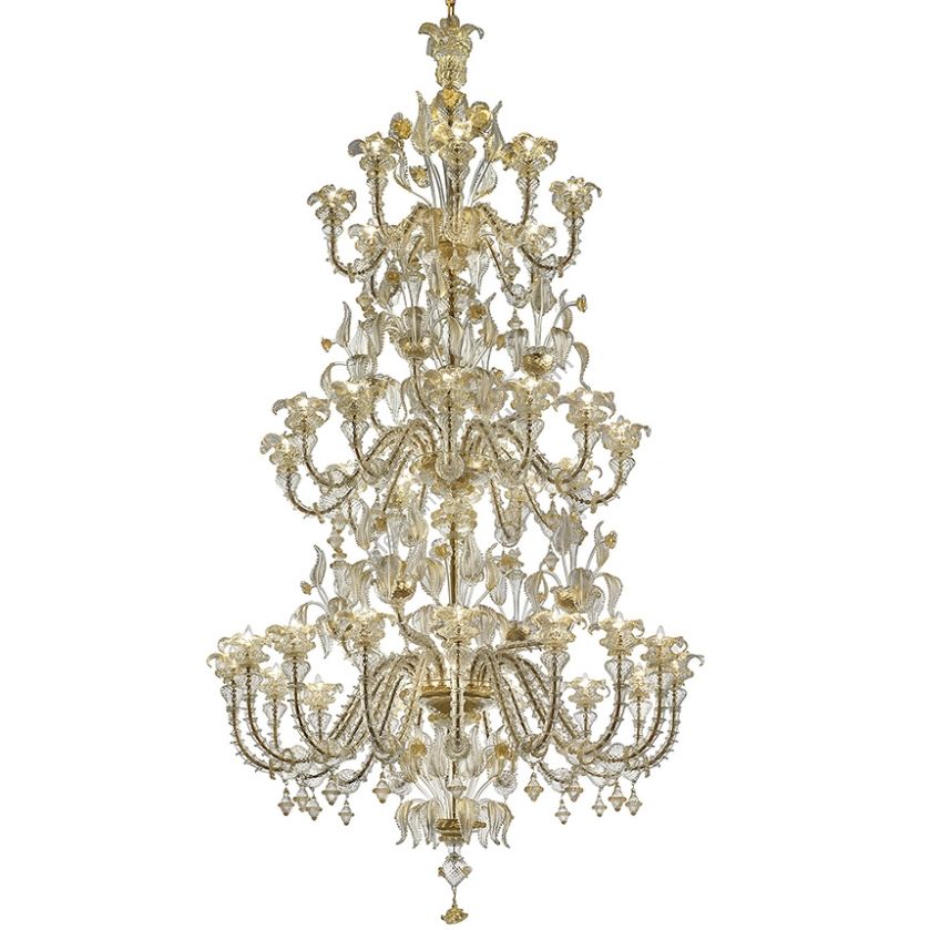 Glass & Glass Murano / Chandeliers / Traditional Venetian chandeliers C-2301/36