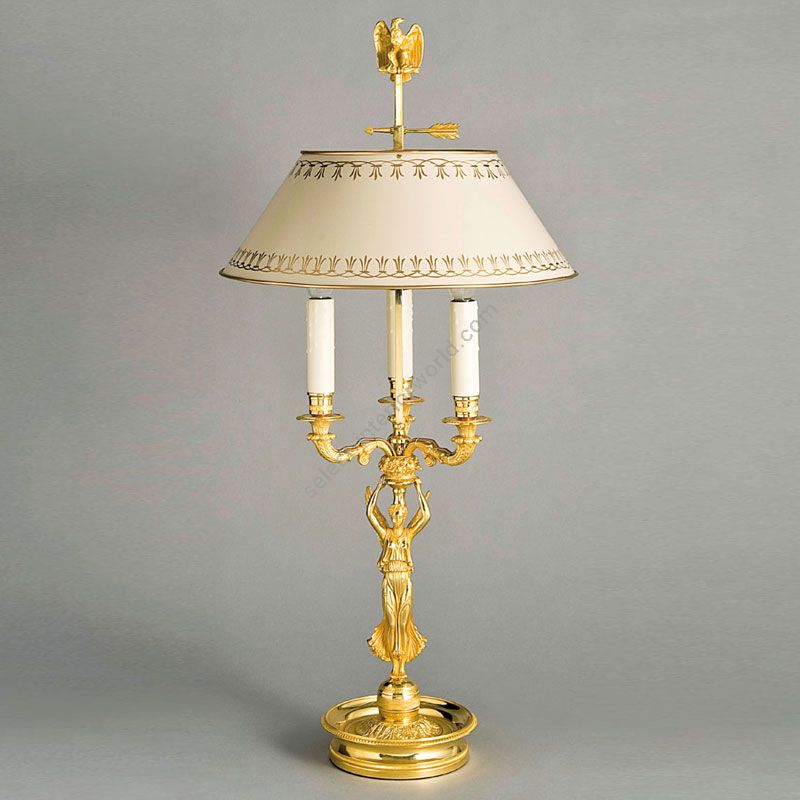 Charles Paris / Victoire Ailee / Table Lamp / 1810-0