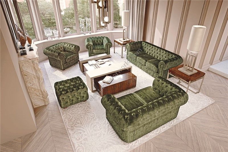 Keoma / Sofas / Chester: Sofa, Armchair, Pouff