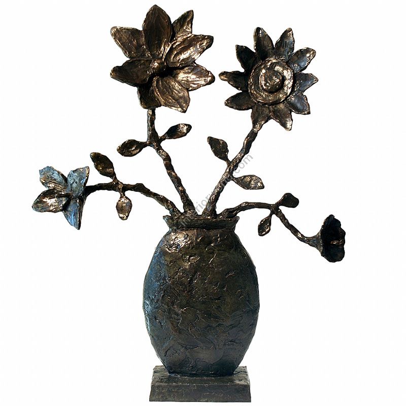 Tom Corbin / Author's sculpture / Flower Study S9015