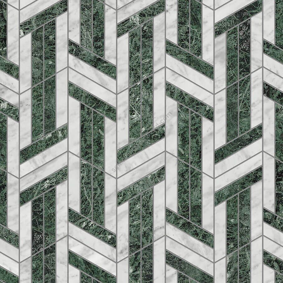 Bisazza / Marmo - Marmo Matt / Padlock Green SW10316