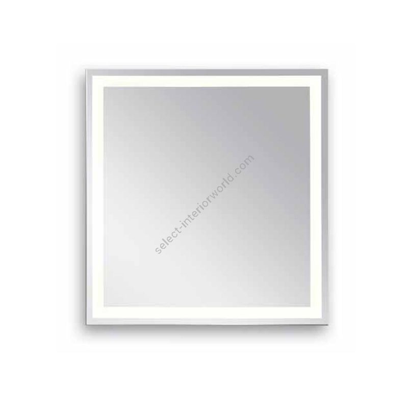 Estro / Square mirror with LED lighted / Alabaster R748