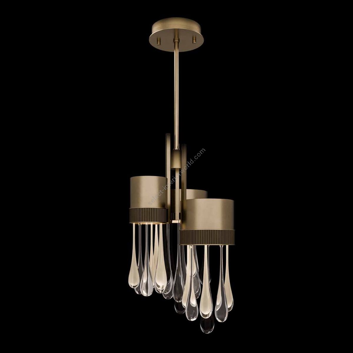 Fine Art Handcrafted Lighting / Pendants & Suspension Lights / Rain Round 100143