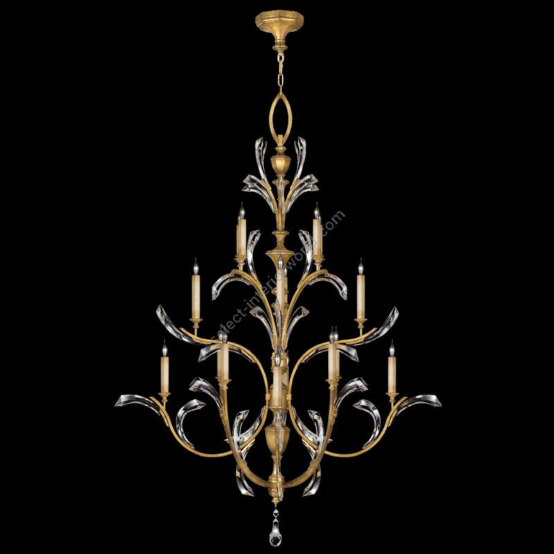 Fine Art Handcrafted Lighting / Chandeliers / Beveled Arcs 56″ Round 702040 767240