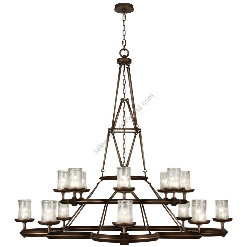 Fine Art Handcrafted Lighting / Chandeliers / Liaison 58″ Round 860540