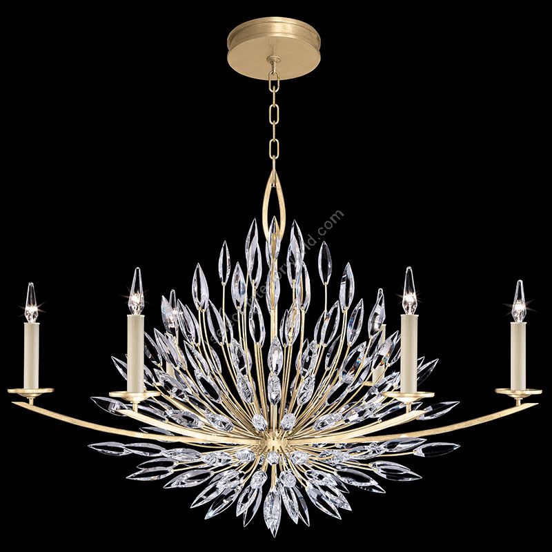 Fine Art Handcrafted Lighting / Chandeliers / Lily Buds 48″ Oblong 883240