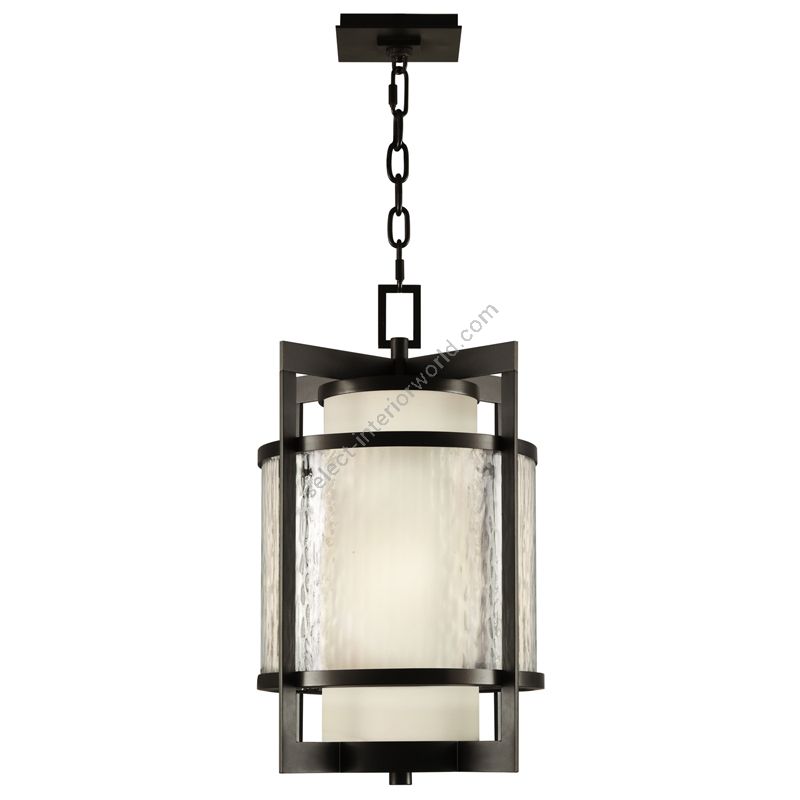 Singapore Moderne Outdoor 14″ Outdoor Lantern 817482 by Fine Art Handcrafted Lighting