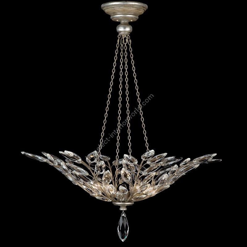 Fine Art Handcrafted Lighting / Pendants Lights / Crystal Laurel 35″ Round 753640 776340