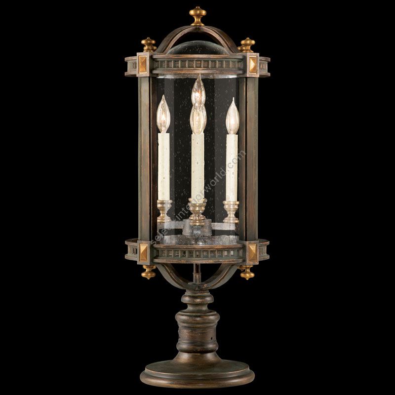 Fine Art Handcrafted Lighting / Outdoor Adjustable Pier / Beekman Place 30″ / Post Mount 564283