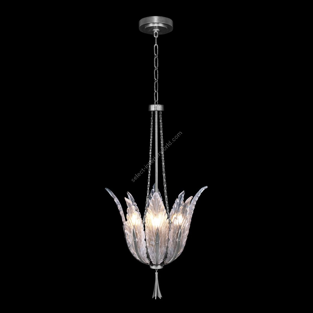 Fine Art Handcrafted Lighting / Pendant Lights / Plume 17.5″ Round 893940