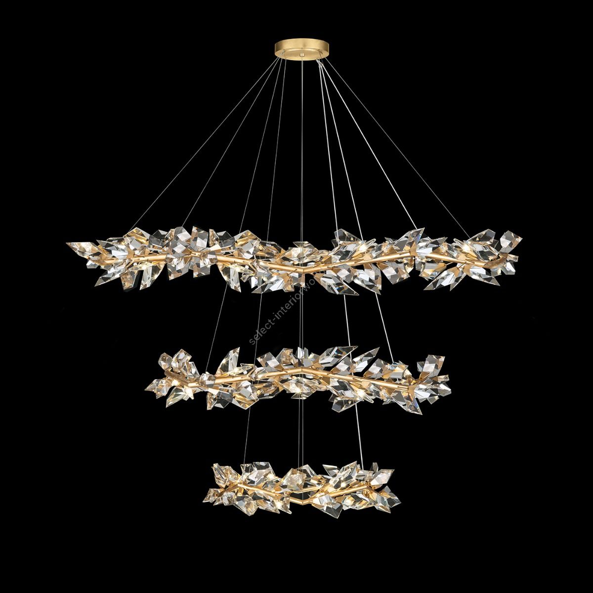 Fine Art Handcrafted Lighting / Pendant Lights / Foret 71″ Round 921940