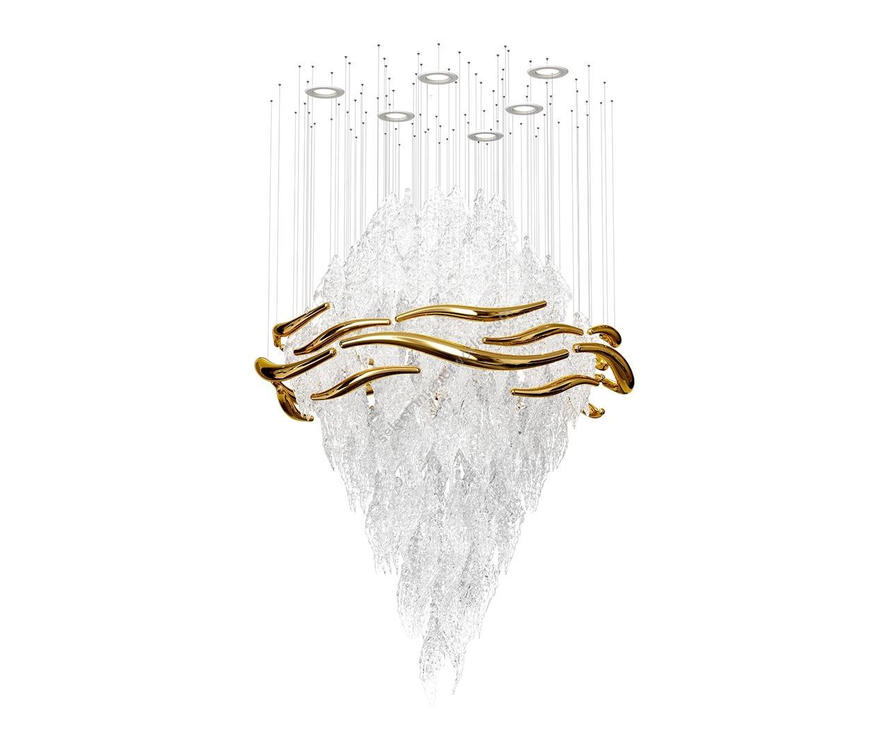 Sans Souci / Chandeliers / Frosty leaves L2