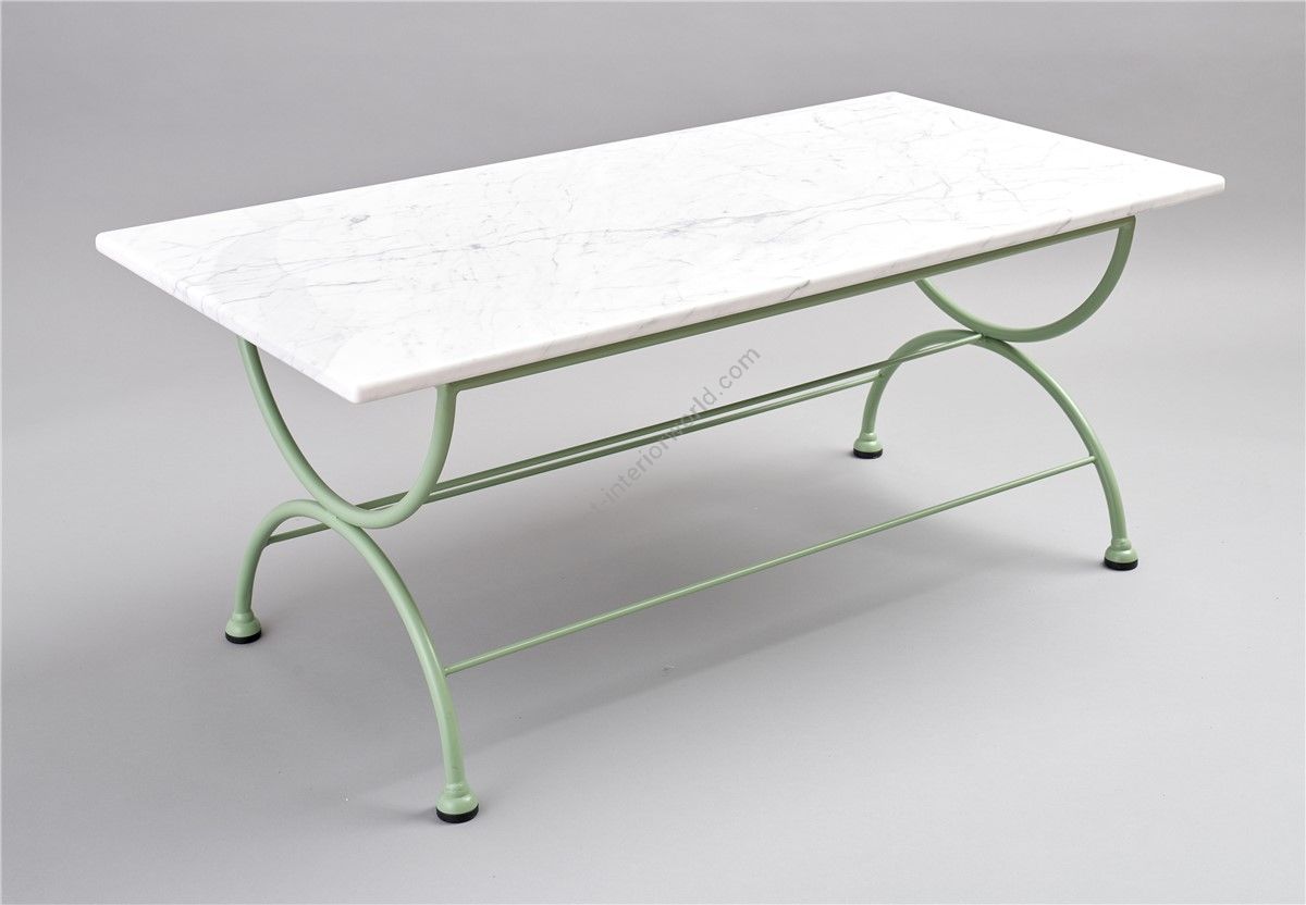 Officina Ciani / Outdoor Coffee tables / with Marble Top GF4002CT-BIG Rombo