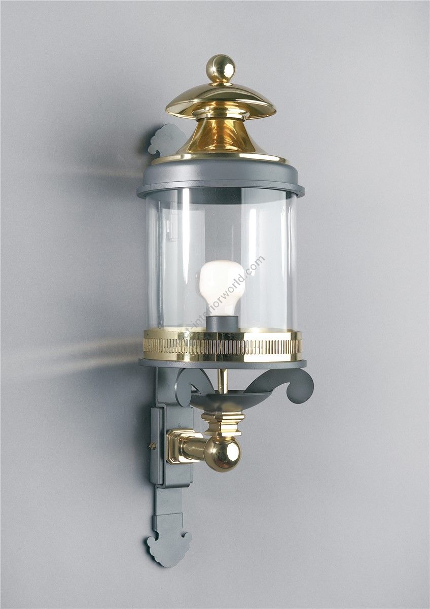 Officina Ciani / Outdoor Wall Lights / Iron and Brass GL3021WA-1 Cilindro