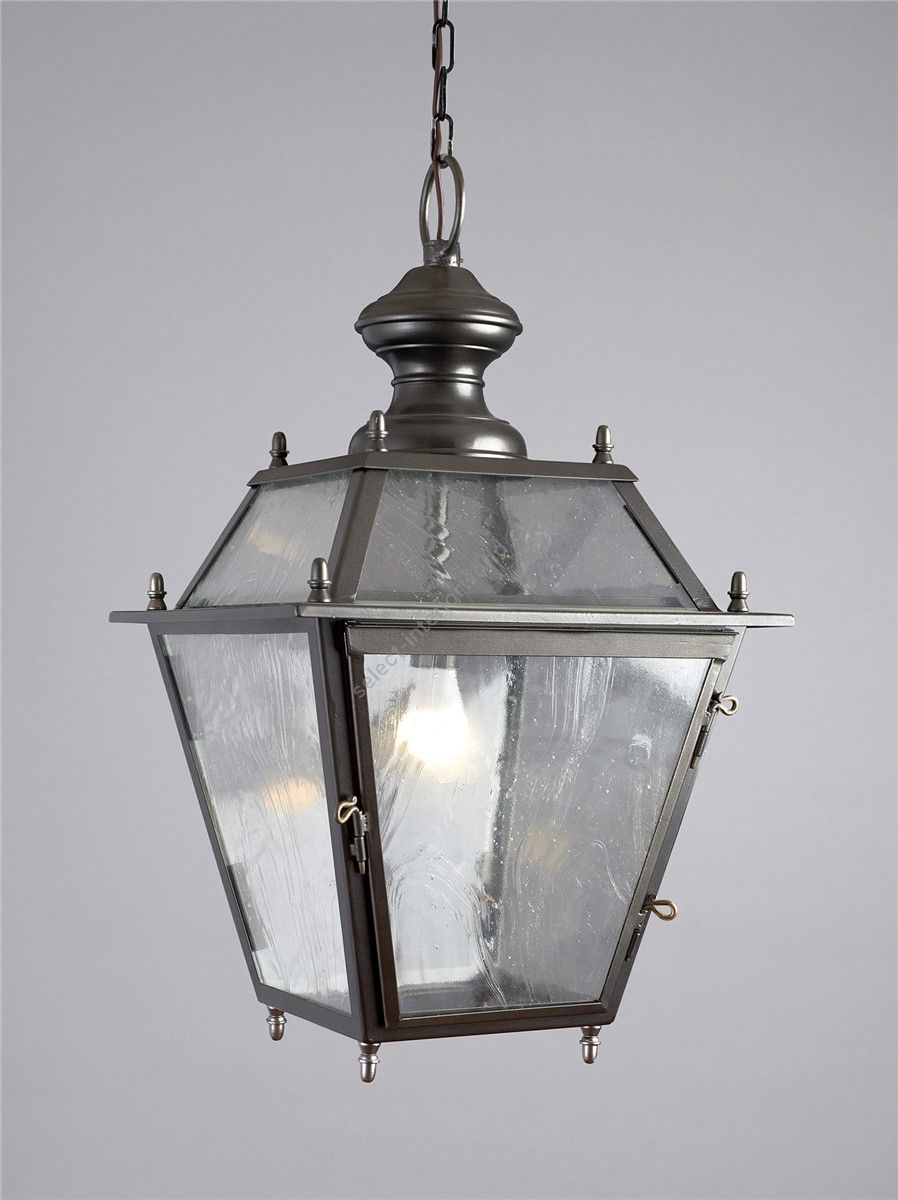 Metal Pendant Lantern for Outdoor GL3035CH Emilia by Officina Ciani
