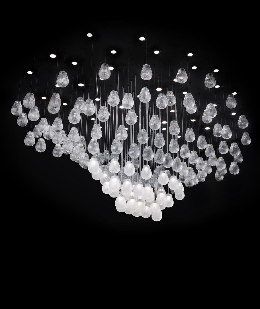 Euroluce Lampadari / Chandeliers / Gocce Ellipse