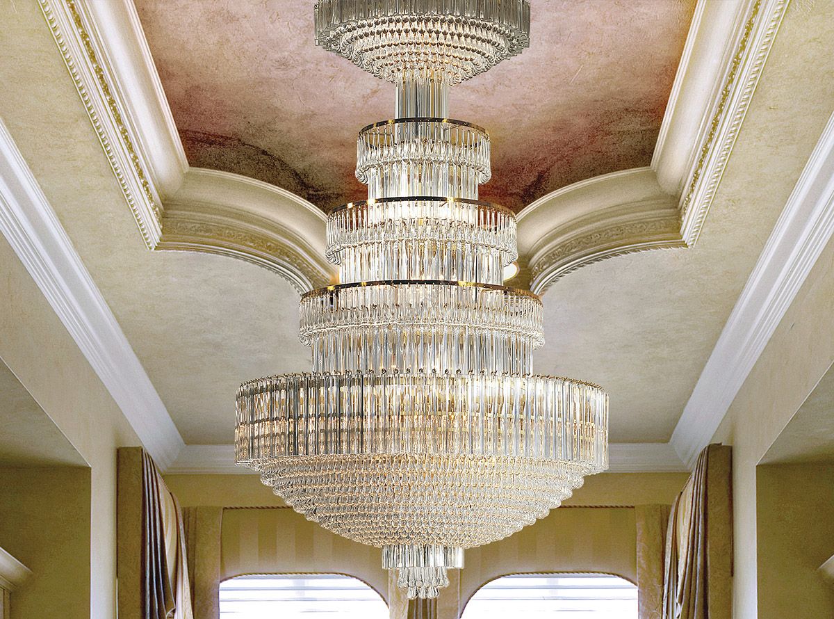 Glass & Glass Murano / Chandeliers / Ambient ART. C-1250