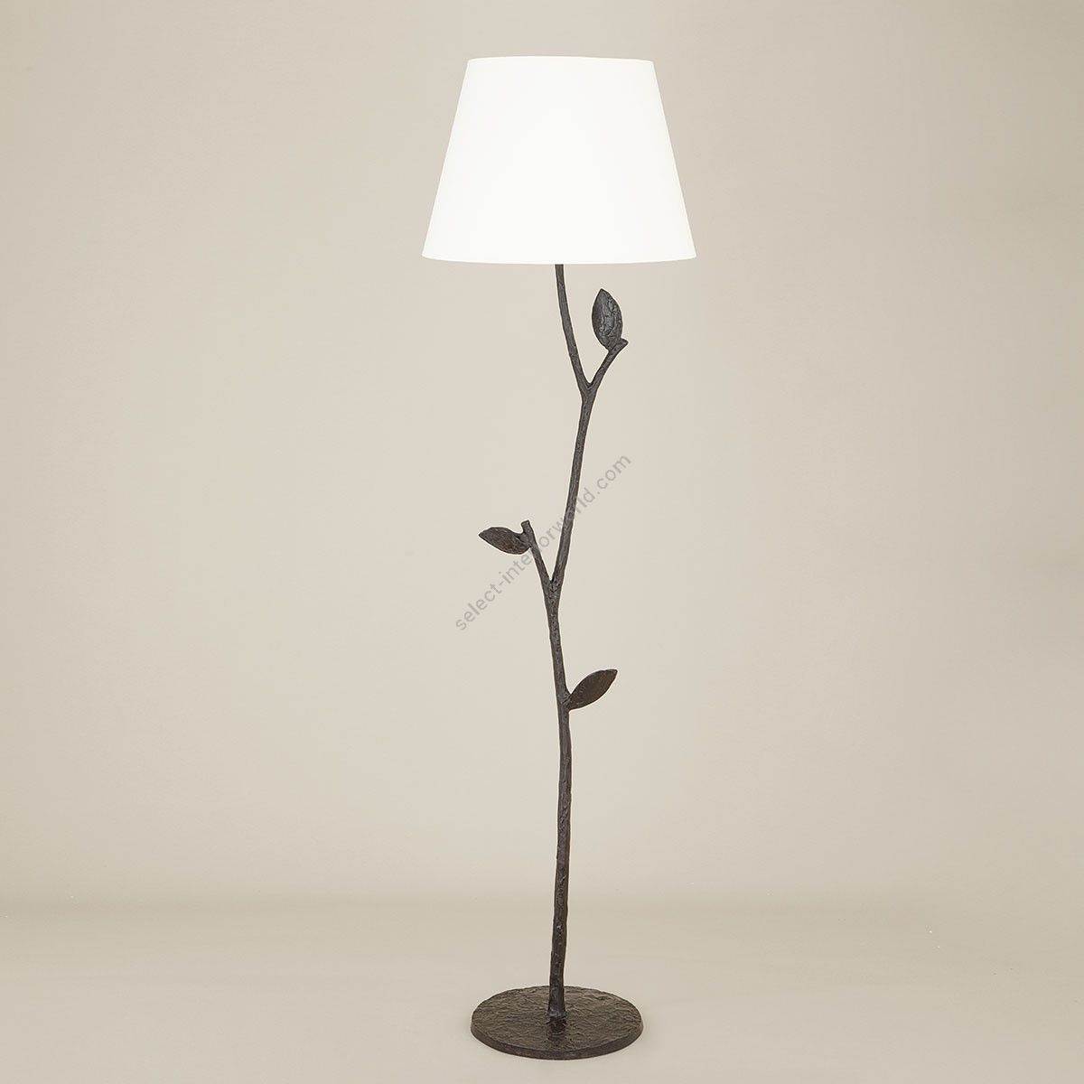 Objet Insolite / Bronze floor lamp / Lampadaire Flora
