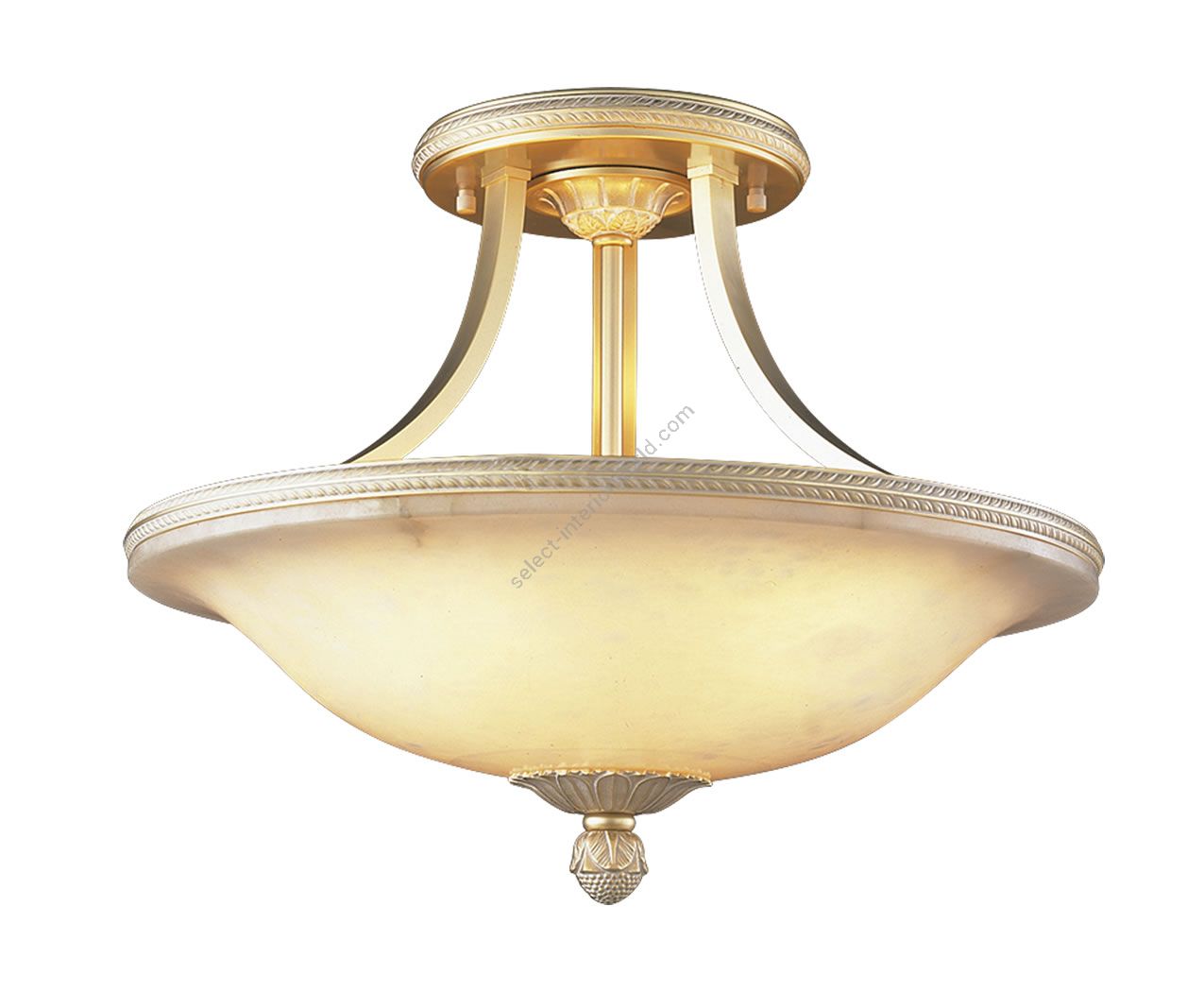 Mariner / Pendants & Suspension Lights / Casted Bronze & Alabaster 18738.0