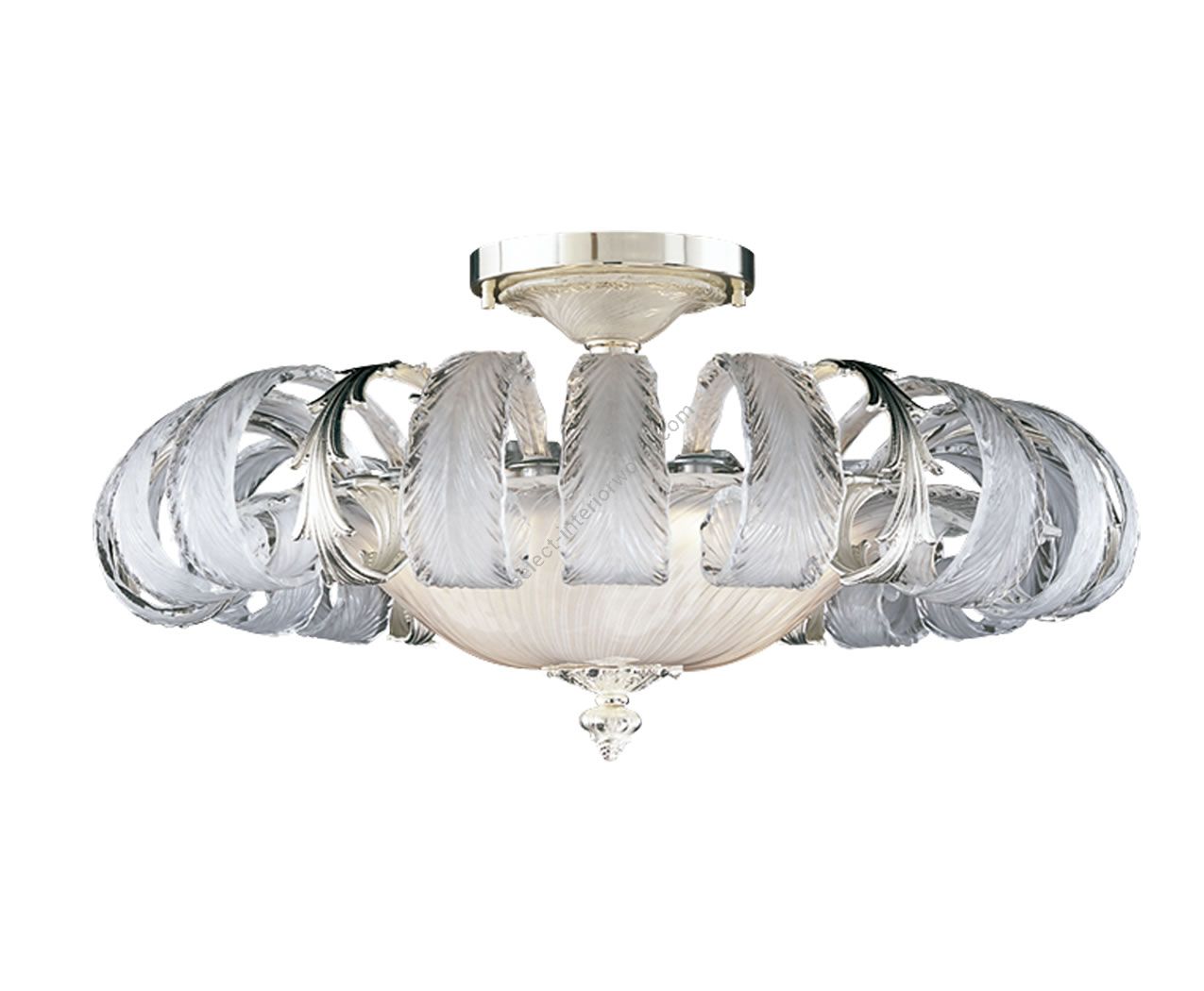 Mariner / Venetian Glass Ceiling Lamp / Royal Heritage 19385