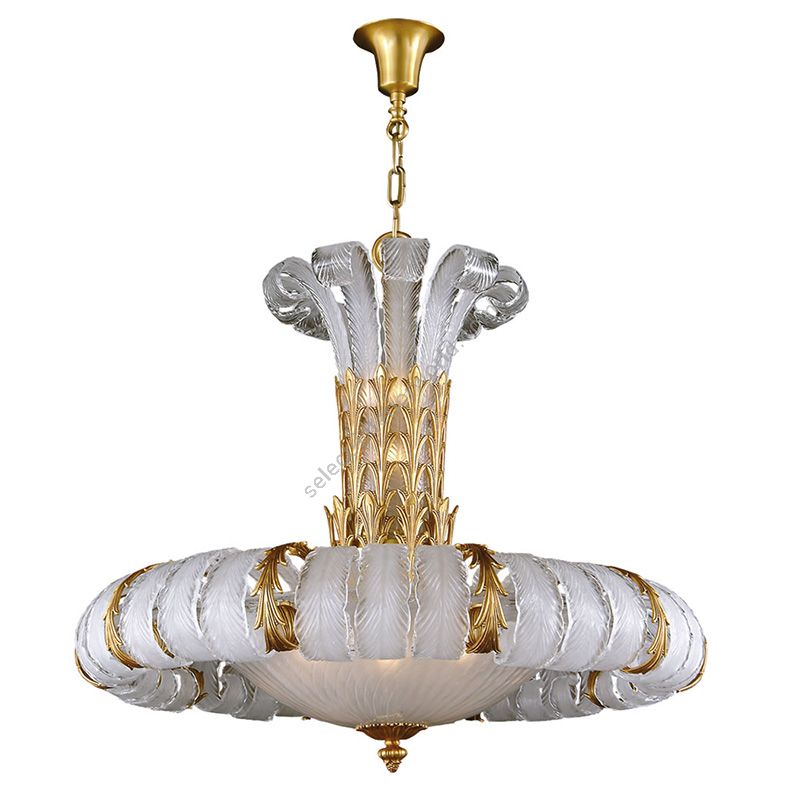 Mariner / Luxury Style Large Chandelier from Venetian Glass / 19465