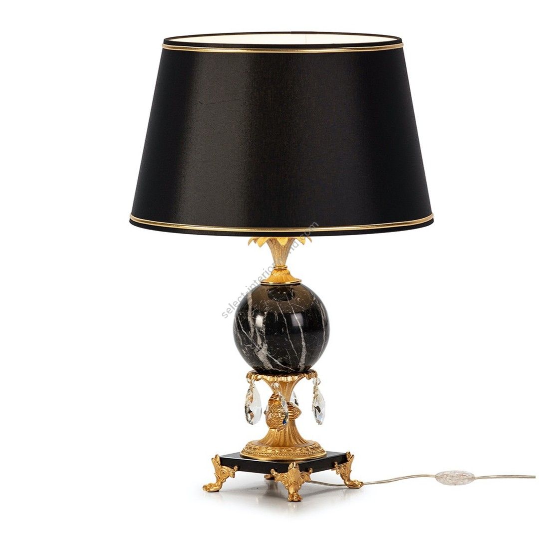 Mariner / Table Lamps / Casted Bronze & Marble 20312.0