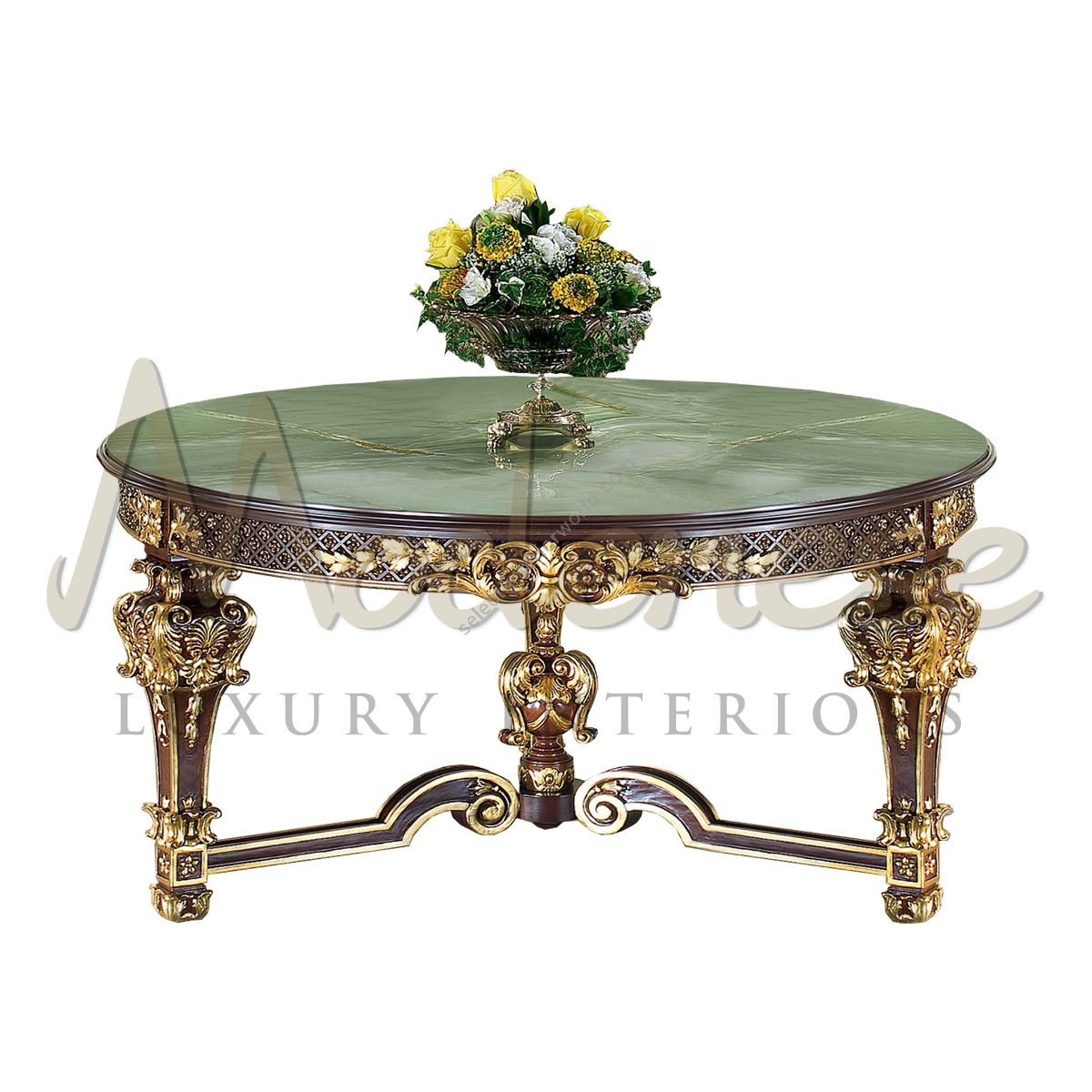 Modenese Luxury Interiors / Center Tables / Green Onyx 14101