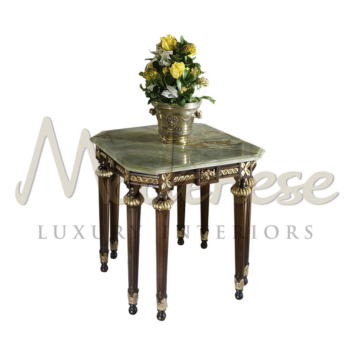 Modenese Luxury Interiors / Side Tables / Onyx top 14601