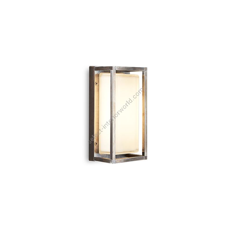 Moretti Luce / Outdoor Wall Lamp / Ice Cubic rectangular 3411