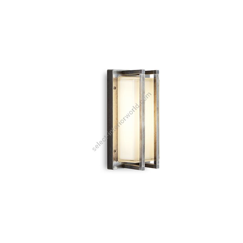 Moretti Luce / Outdoor Wall Lamp / Ice Cubic rectangular 3413