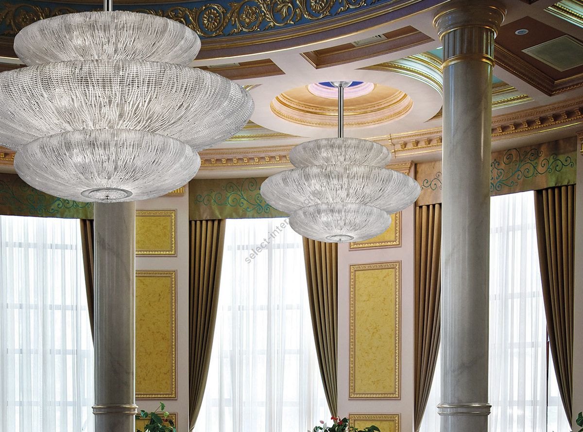 Glass & Glass Murano / Chandeliers / Spicchi di arte veneziana ART. 1440/S