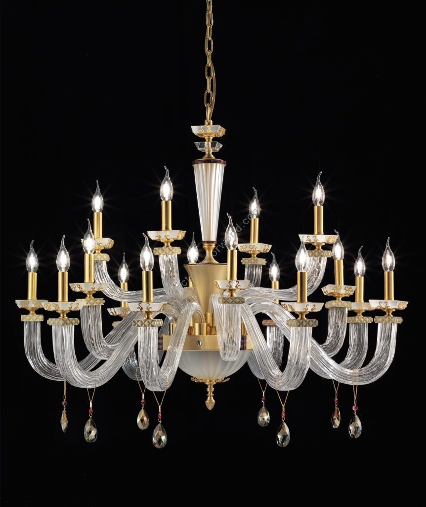 Euroluce Lampadari / Chandeliers / Museum L8+4+4 Transparent